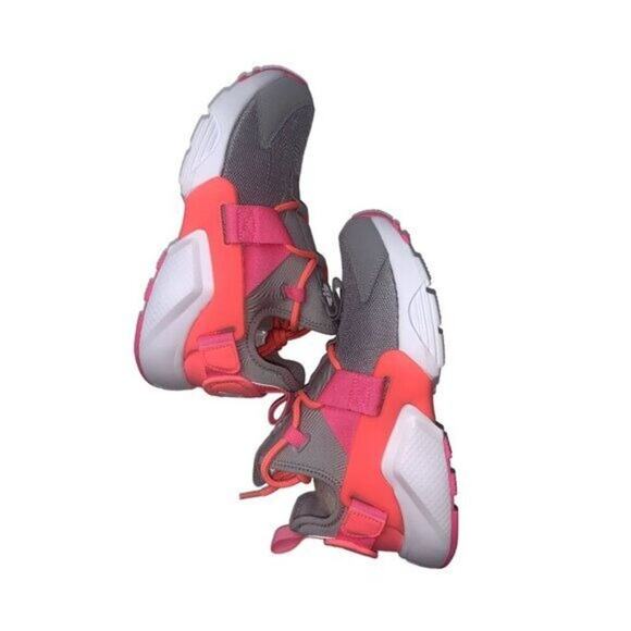Nike Air Huarache City Low Womens‎ Sneakers Size 6.5 Atmosphere Grey/Hot Punch - Picture 2 of 11